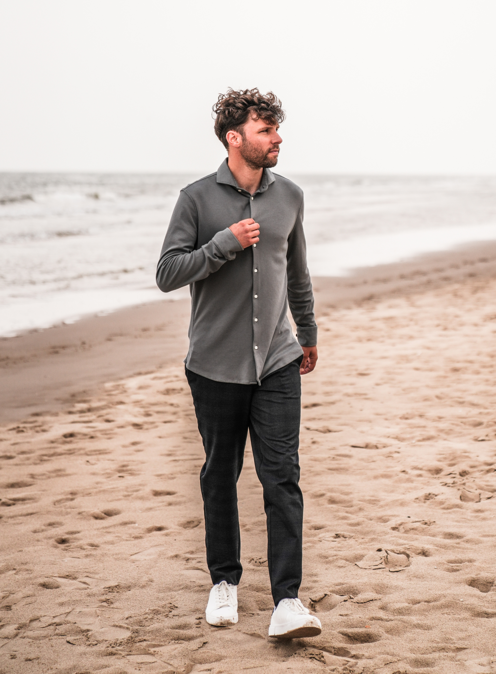 Strijkvrij Overhemd - Journey Shirt